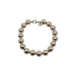 Tiffany & Co Sterling Silver 10mm Ball Bracelet (B) #14947